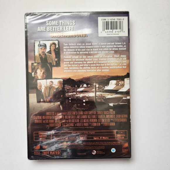 Jesse Stone: Sea Change DVD Tom Selleck Crime Drama Based On Best-Selling Novel - Picture 2 of 5